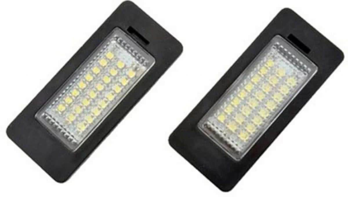 HaverCo Kenteken LED verlichting met Canbus (error-free) voor BMW E60 E61 E70 E71 E90 E91 E92 E93