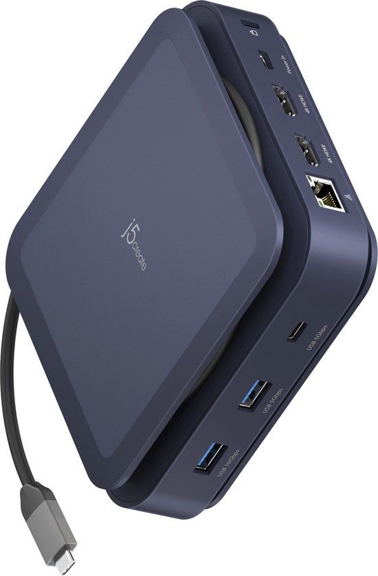 j5create JCD3196-N Type-C Dock Dual 4K HDMI