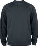 Clique Basic Active Roundneck 021010 - Zwart - 3XL
