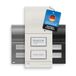 DOORLINE 150800 Classic Verdere ontwikkeling van de T01/02. Maakt TK-installatie/router tot deurintercomsysteem, uitbreidbaar tot video-intercomsysteem, wit, 23,4 x 10,4 x 1,7 cm