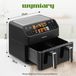 XXL Airfryer - 9 Litres - Double panier - 2000W