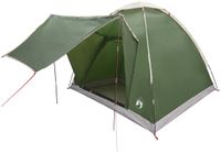 vidaXL - Kamperen - tent - 2-persoons - Groen - Polyester - en - Staal