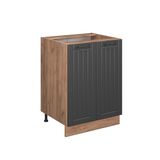 Vicco Fame-Line Keukenonderkast – 60 cm zonder werkblad Donkergrijs