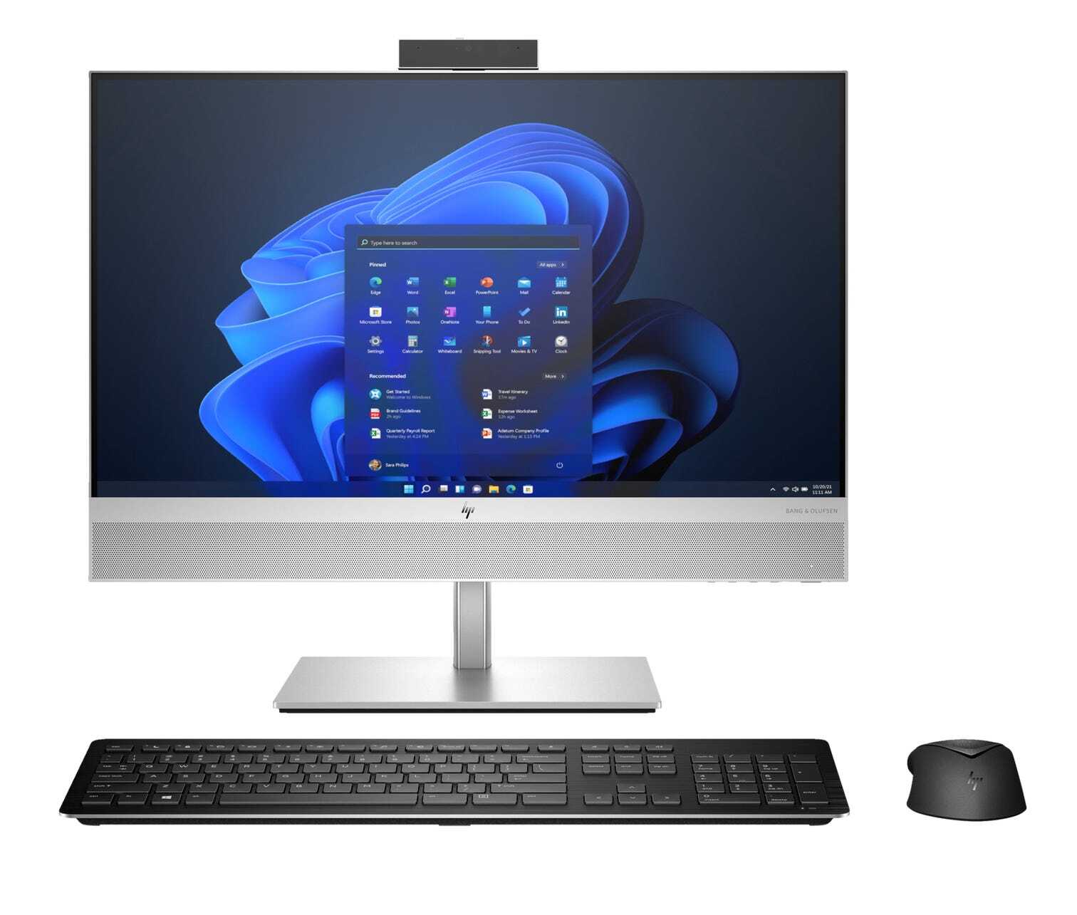 HP HP EliteOne 840 G9 All-In-One desktop - 23.8" FHD touchscreen met 5MP webcam - in hoogte verstelbaar - 3 jaar onsite hardware support