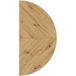 Hammerbacher table 1/2 circle adjustable foot
