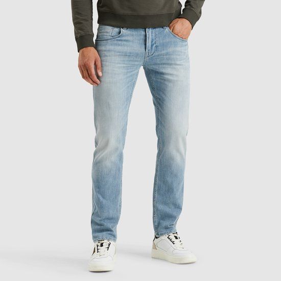 PME Legend Heren Broek Jeans Maat 36 Regular Fit Katoen Blauw