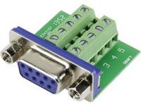 TRU COMPONENTS DSUB09F-10TB-2 1229331 D-sub bus 90 ° Aantal polen: 9 Schroeven 1 stuk(s)