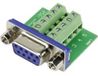 TRU COMPONENTS DSUB09F-10TB-2 1229331 D-sub bus 90 ° Aantal polen: 9 Schroeven 1 stuk(s)