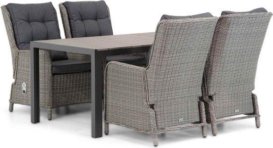 Garden Collections Kingston/Young 155cm dining tuinset 5-delig
