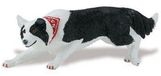 Safari Speeldier Border Collie 12,5 Cm Zwart/wit