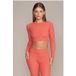GOLD´S GYM APPAREL Functioneel shirt 'HELEN' goud / zalm roze