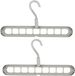 Home Deco factory Cintre peu encombrant - 2x - plastique - 30 cm