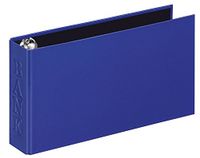 VELOFLEX Schoolmap Classic DIN A6 met 2-D-ringmechanisme, blauw