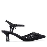XTI - Escarpins Femme Noir - Chaussures confortables et polyvalentes - Mode décontractée - Modèle 14543103 (Taille 36)