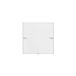 Hager 80141329 Berk 1-voudig comfort Q.x polarwit met tastsensor