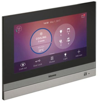 Legrand BTicino 3488 MyHOME 7 inch videodockingstation met touchscreen, centraal met wifi/LAN-verbinding en smartphone