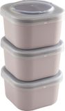 Sunware Sigma home - Food to go Lunchbakjes - set van 3 - roze