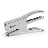 WAYTEX 931550 Metaal Nietmachine, 25 Vellen, Compact, 100% Metaal, Voor Nietjes 24/6 en 26/6, Intensief Gebruik, Chroom