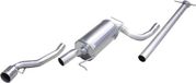 InoXcar 100% Inox Tuyau central + Silencieux sport adapté pour Ford Focus RS 2.0 16v Turbo 2003- 102mm