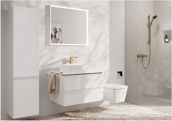 Hansgrohe Tecturis E Wastafelmengkraan - Geborsteld Brons - 19.7cm