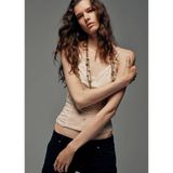 Mango Ketting 'LUPE' goud / wit