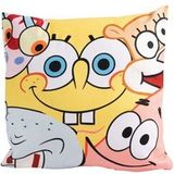 Spongebob Squarepants UnitedLabels SpongeBob SquarePants Kussens - Allover - Friends - Dekokissen klein - 30 x 30 cm - meerkleurig
