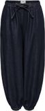 JDY Jacqueline de Yong Broek Jdysansa Mw Genie Pant Dnm 15380431 Dark Blue Denim Dames Maat - W26 X L32
