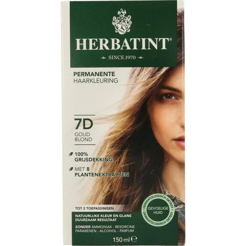 Herbatint 7D Goud Blond (150 ml)