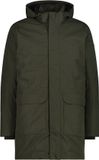 CMP Gevoerde Parka met Ritssluiting en Capuchon voor Heren - Bos - Polyester - Maat 48 - Herfst/Winter 2025