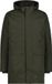 CMP Gevoerde Parka met Ritssluiting en Capuchon voor Heren - Bos - Polyester - Maat 48 - Herfst/Winter 2025