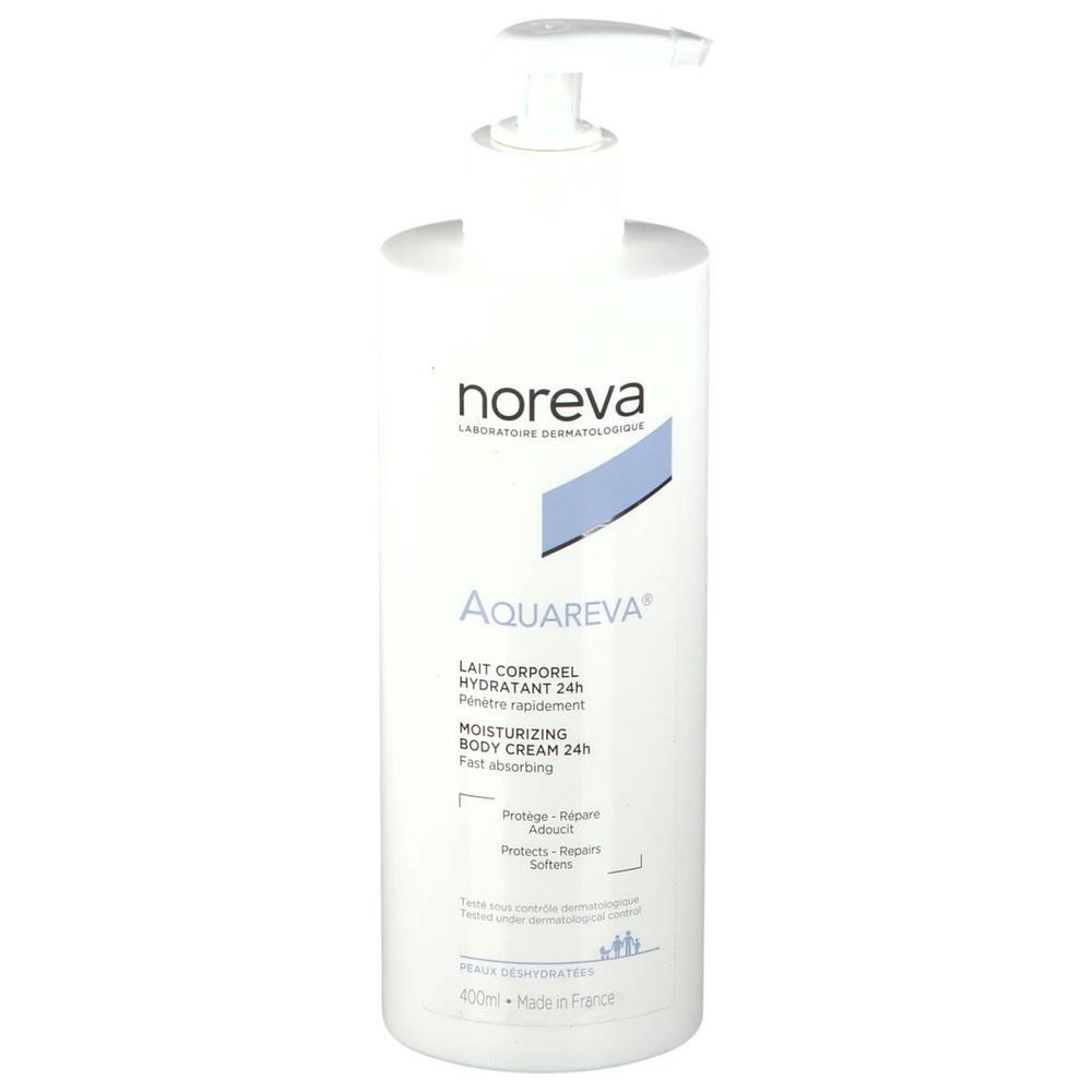 Noreva Aquareva Moisturizing Body Cream 24h 400 ml