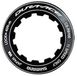Shimano Borgring en sluitring CS-R9100 zwart