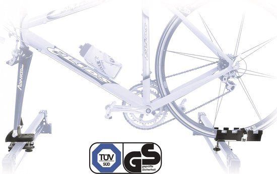 Merkloos Peruzzo ROLLE - Dakdrager - Zwart - Geschikt voor elektrische fiets