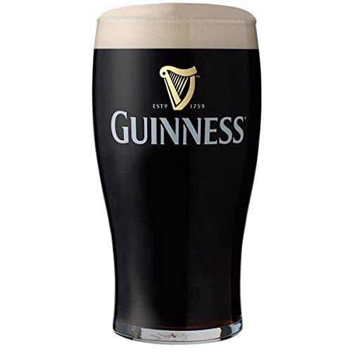 Guinness stilisierte 20 Unzen Pint Gläser Guinness set bestaande uit twee zwaartekracht 20 ounces bierglazen met logo- en harpdesign