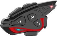 MOMAN CP-S Communicatiesysteem Single Pack - Maat - Bluetooth Intercom