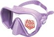 Seac Sub Pura antifog Duikbril & Snorkelmasker - Anti-Condens - Frameless - Gehard Glas - Lila