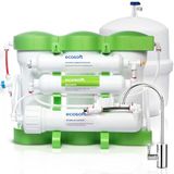 Ecosoft Pure Balance Kompakter Umkehrosmosefilter, ohne Pumpe, verbessert den Geschmack von Trinkwasser zu Hause