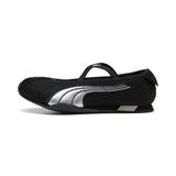 PUMA H-Street Ballet sneakers voor Dames, Zwart/Zilver, Maat 39
