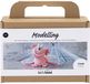 Creativ Company Mini Craft Kit Modélisation, Monster Sally, rose clair, 1 paquet