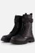 Vingino Evi Xhi Veterboots zwart Leer - Maat 39