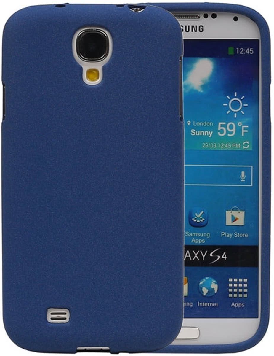 Best Cases Blauw Zand TPU back case cover hoesje voor Samsung Galaxy S4 I9500