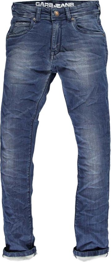 Cars Jeans Jongens Jog Jeans Prinze Slim Fit - Stone Used - Maat 164