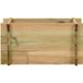 Maison Exclusive - Jardinière surélevée pour jardin, modèle Grün, 80 x 80 x 32 cm, en bois massif de pin