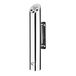 Bolero CG044 Cilindrische asbak van roestvrij staal, afmetingen: 460 (H) x 75 (Ø) mm, voor pubs, restaurants, kantoor, club en thuis