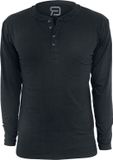 R.E.D. by EMP R.E.D. Rock-Engineered Design Zwart basic shirt met lange mouwen en hoofdband - Heren - 4XL