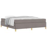 vidaXL Bedframe Taupe 180 x 200 cm Fabric