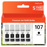 Epson Bouteilles d'encre pour EcoTank ET-18100, 5 pièces, noir, 70 ml