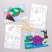 Baker Ross Dinosaurus zandkunst (8 Stuk) Creatieve Knutselset Voor Kinderen