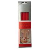 20 Cereria Di Giorgio 20 stuks verjaardagskaarsen Stelo Mignon - rood