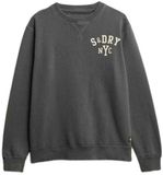 Superdry Vintage Athletic Crew Dark Shadow Grey Heren Trui M